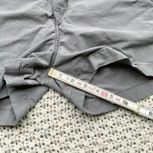 Y2K Grey Cargo Utility Shorts Code Bleu - Size 7 - Picture 8 of 8